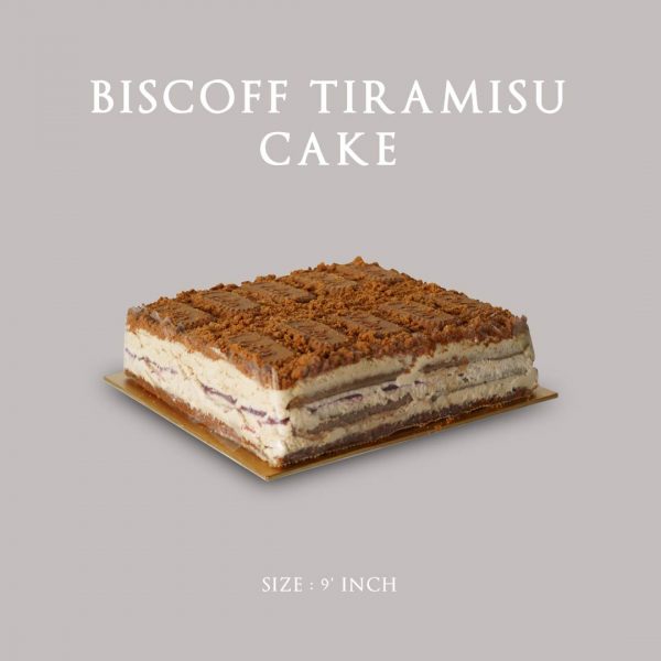 BISCOFF TIRAMISU - 9' INCH