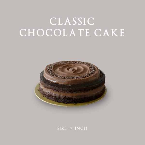 CLASSIC CHOCOLATE - 9' INCH